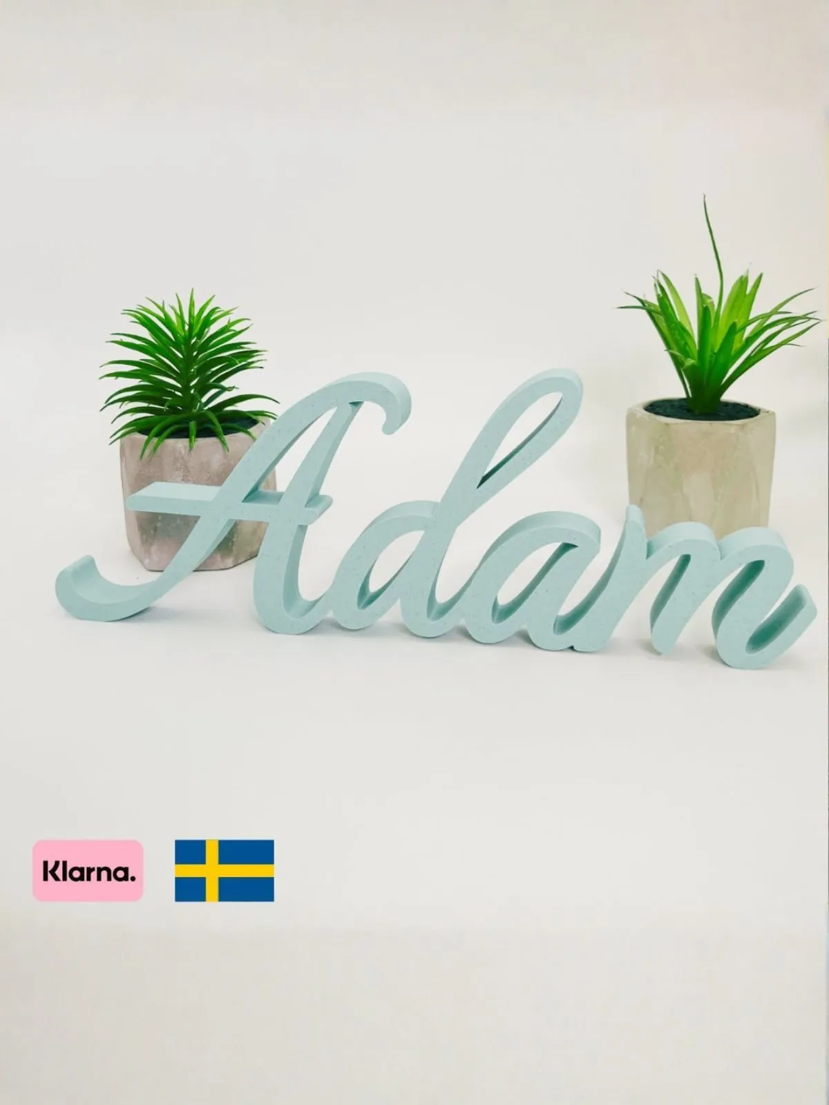 Personalized 3D Standing Nameplate!